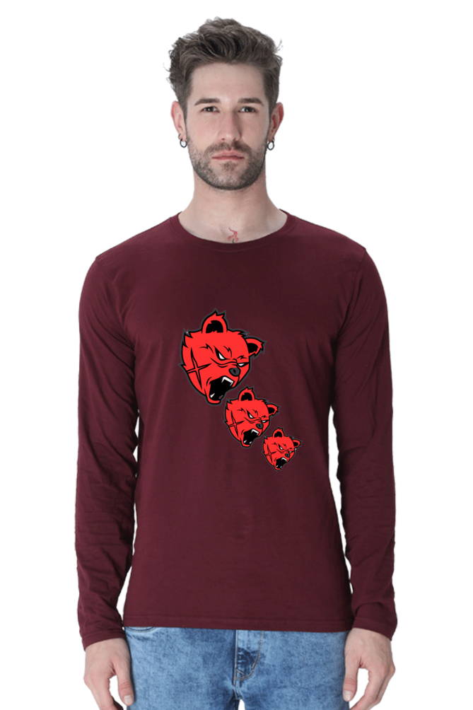 Fashion Redefined: Bluelander's Cotton Full Sleeve T-Shirt - Say Goodbye to Boring, Hello to Fabulous!