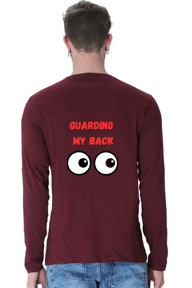 Back in Vogue: Bluelander's Full Sleeve Tee with Latest Back Design – Elevate Your Style.