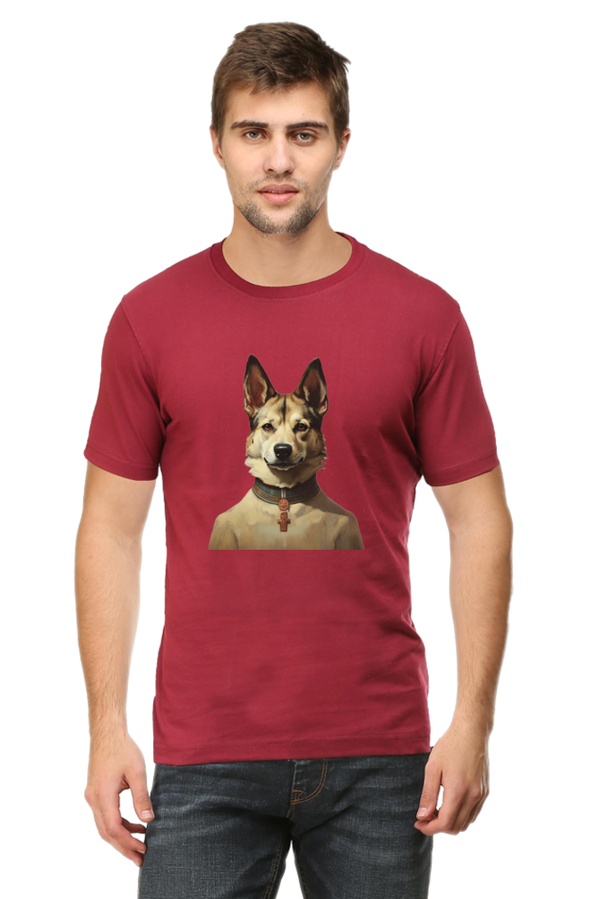 Style for Dog Lovers: Bluelander Cotton Half Sleeve T-Shirts - Comfort and Fashion, Crafted by Human and AI.