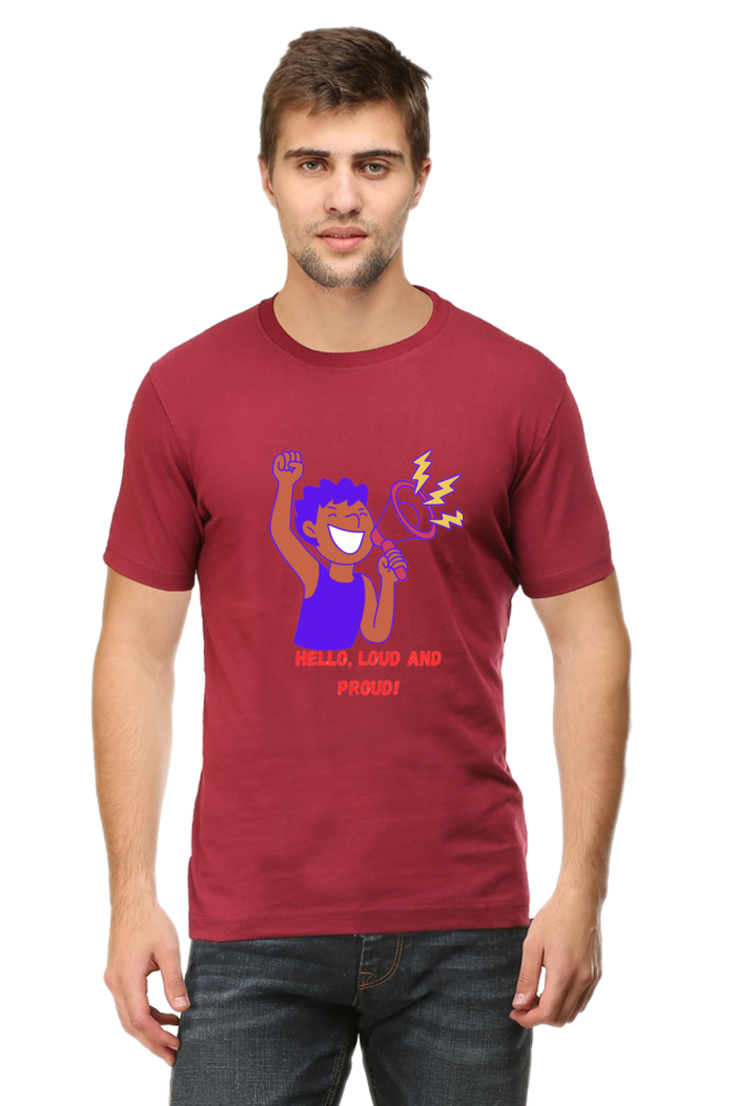 Level Up Your Style with Bluelander's Cotton Half Sleeve Tees!