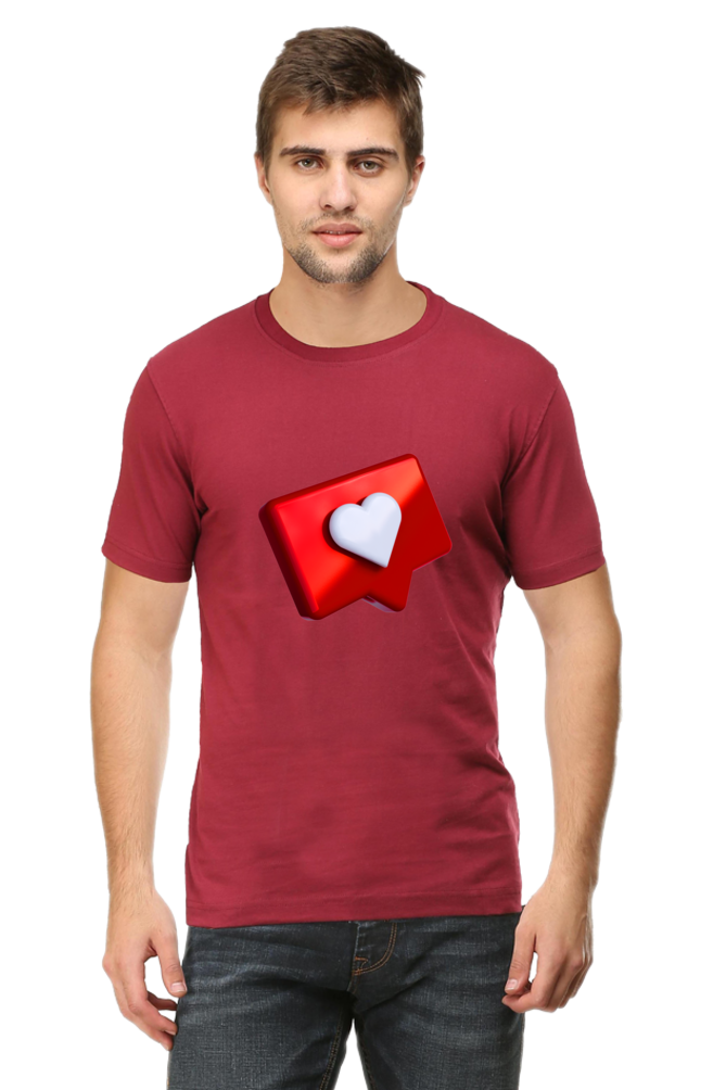 Elevate Your Romance: Fall in Love with Bluelander's Cotton Half Sleeve Tees!