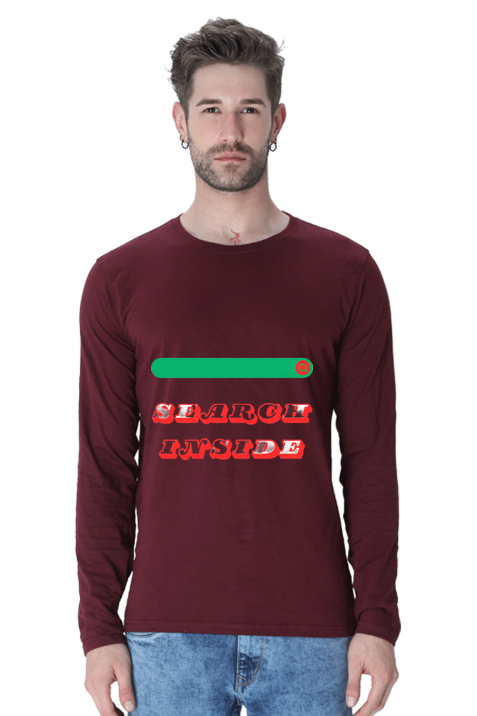 Make a Bold Statement with Bluelander's Cotton Full Sleeve T-Shirts - Elevate Your Style!