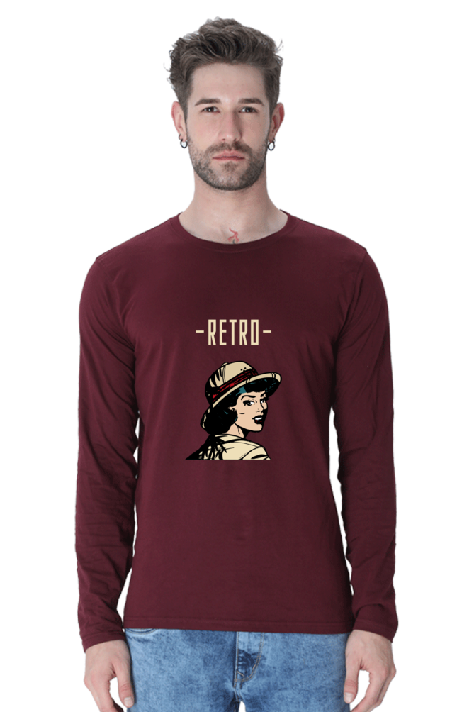 Bluelander full sleeve round neck enhanced quality, comfort, and latest retro designs.