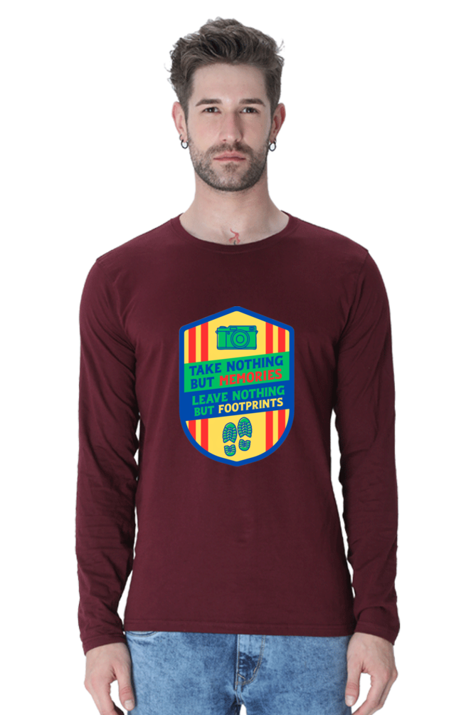 Dress Like Royalty: Bluelander's Cotton Full Sleeve T-Shirts – Luxury with a Standout Design Legacy.