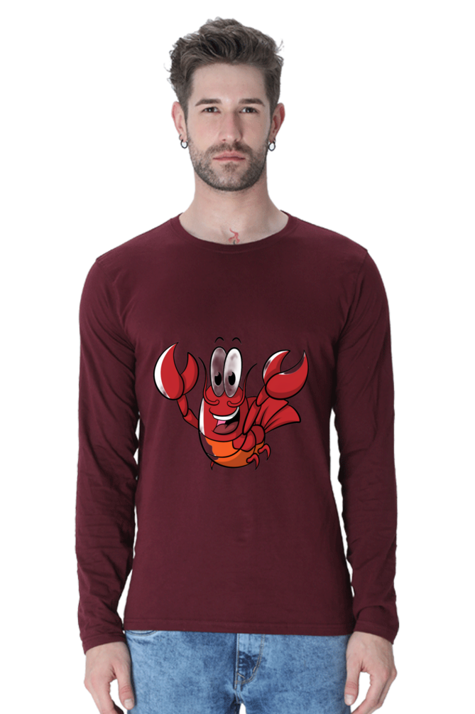 Discover Ultimate Design: Bluelander's Cotton Full Sleeve T-Shirts - Embrace Style and Softness!