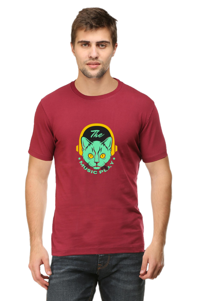 Bluelander Half Sleeve T-Shirts: Elevate Your Style with Quality Comfort and Play the Music of Your Life! #FashionWithPassion.