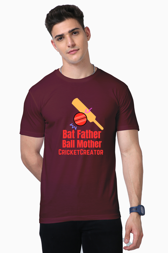 Bluelander's Supima Half Sleeve Tees - Comfort and Style for Every Cricket Fan!