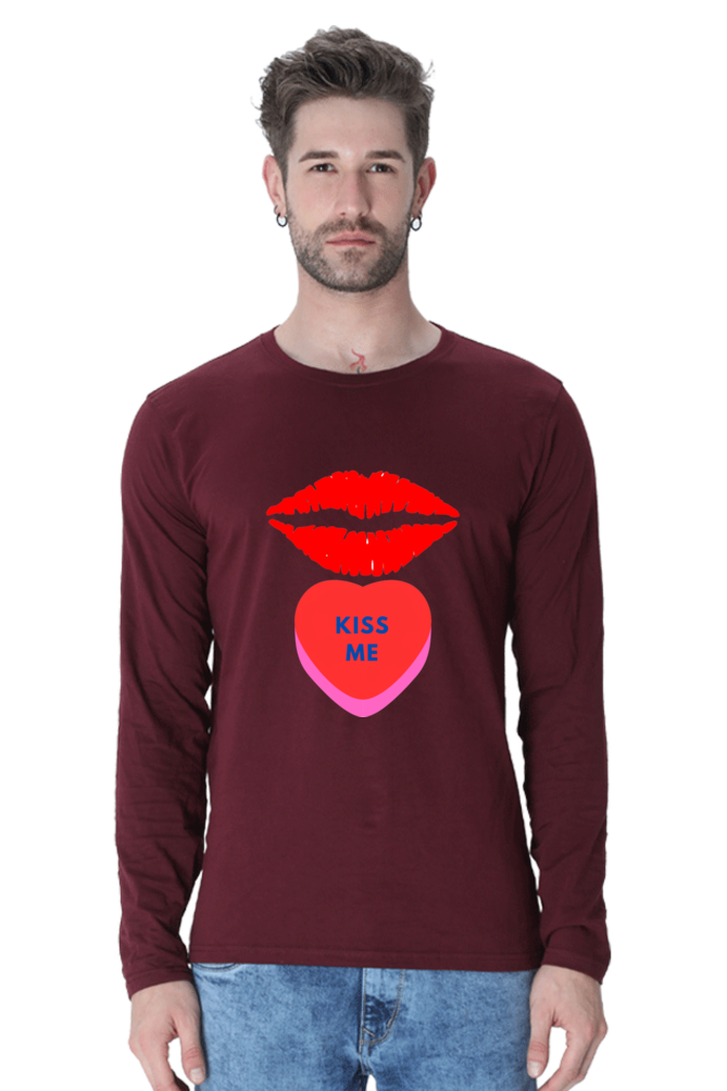 Express Love in Style: Bluelander's Cotton Full Sleeve Tee with Latest Design!