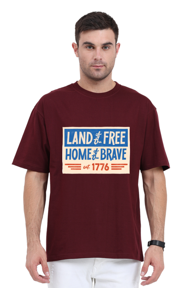 Unmatched Comfort: Bluelander Oversize Classic Cotton T-Shirts, Elevate Your Casual Look!