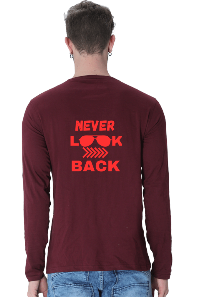 Elevate Your Presence: Bluelander Full Sleeve Cotton T-Shirts – Stand Out from the Crowd with Enhanced Back Design and Supreme Comfort.