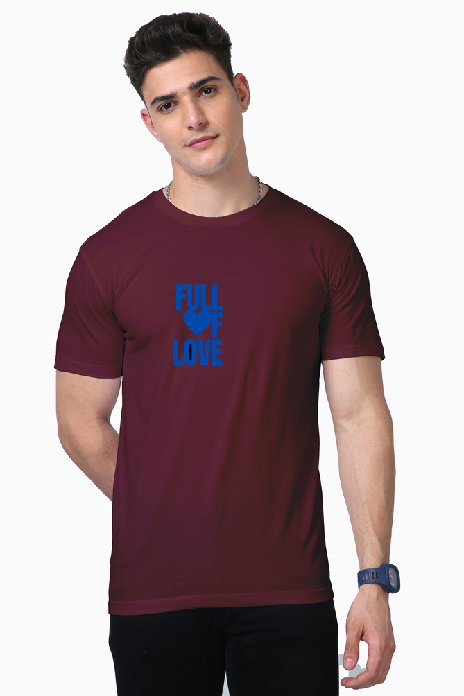 Bluelander Supima Half Sleeve T-Shirts. Enhanced Design, Supreme Comfort Paint the World with Love in Style!