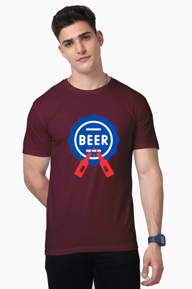Wrap Yourself in Comfort: Bluelander's Supima Half Sleeve Tees - Where Style Meets Serenity!