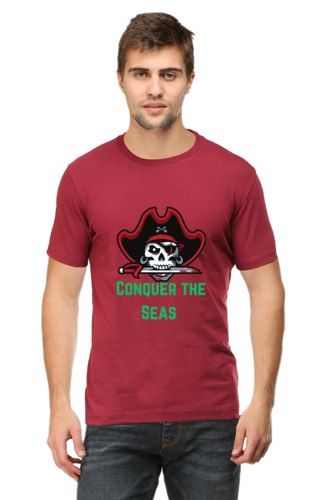 Make a Statement: Bluelander's Enhanced Design Cotton Half Sleeve T-Shirts - Stand Out in Style!