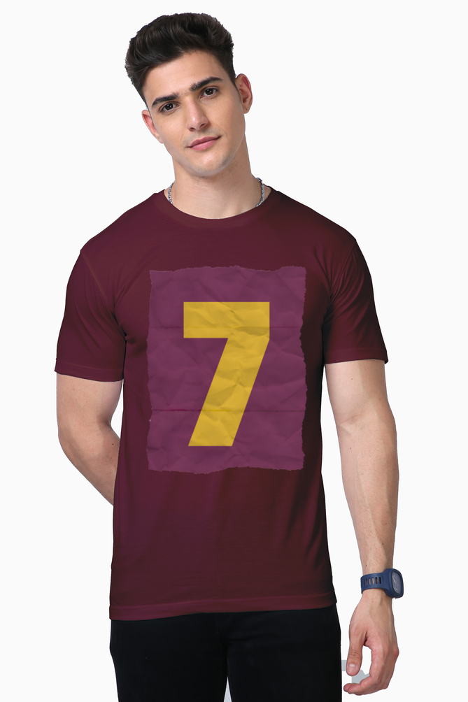 Step into the Fashion Realm with Bluelander's Supima Cotton Half Sleeve T-Shirt!