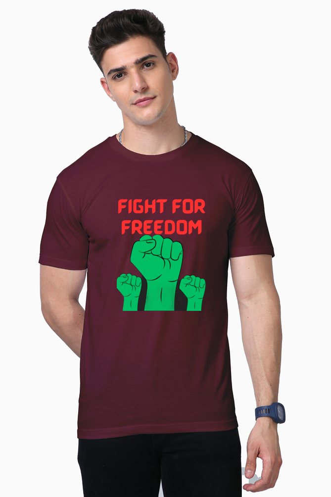 Walk in Freedom, Standout in Supima: Bluelander's Epic Half Sleeve Tees – Supreme Comfort, Unforgettable Design, Your Path to Unrestrained Style.