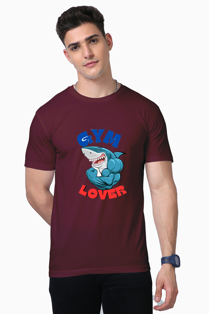 Bluelander Supima Half Sleeve T-Shirt, Made in India for Our Talented and Beautiful Indians. Elevate Your workout with Style and Supreme Comfort!