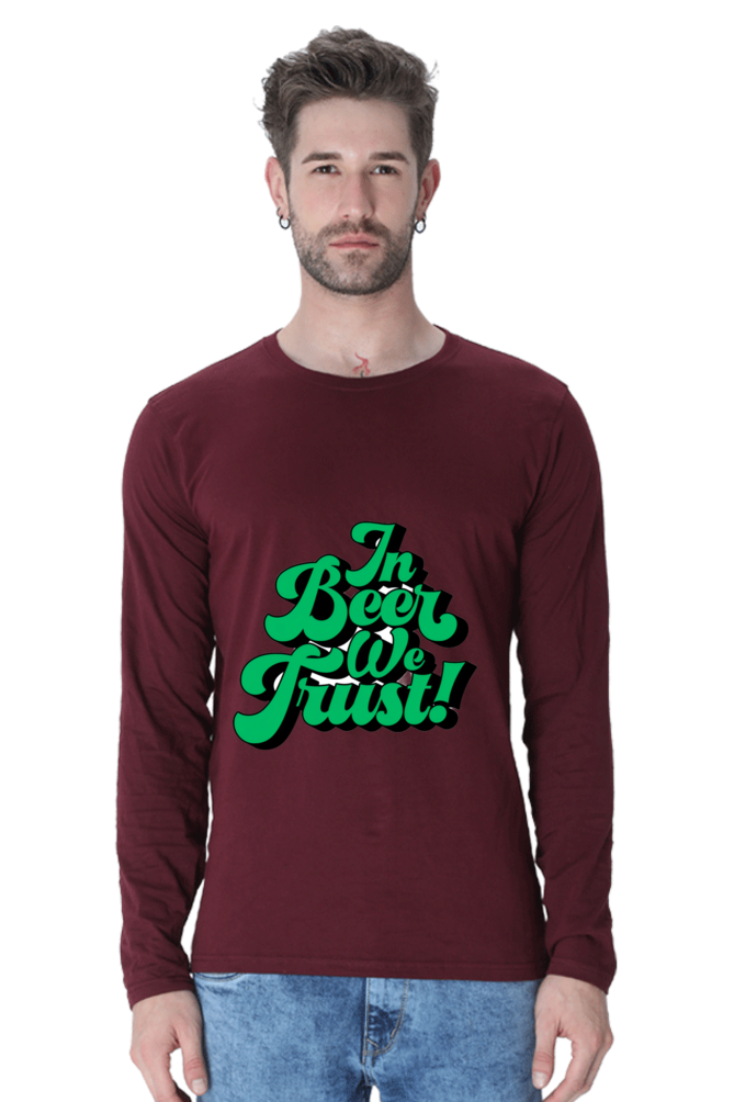 Unleash Your Fashionista: Bluelander's Cotton Full Sleeve T-Shirts - Embrace Comfort and Style!