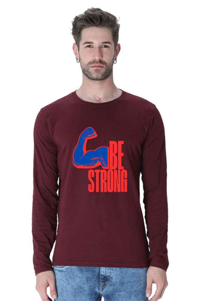 Empower Your Day: Bluelander Cotton Full Sleeve T-Shirts – Elevate Comfort, Style, and Inner Strength.