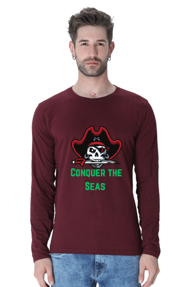 Elevate Your Style: Bluelander's Cotton Full Sleeve Tee, Where Fashion Begins!