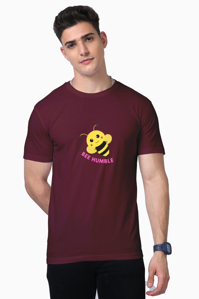 Bluelander Supima Half Sleeve T-Shirts Unmatched Quality, Supreme Comfort Bee Humble in Style.