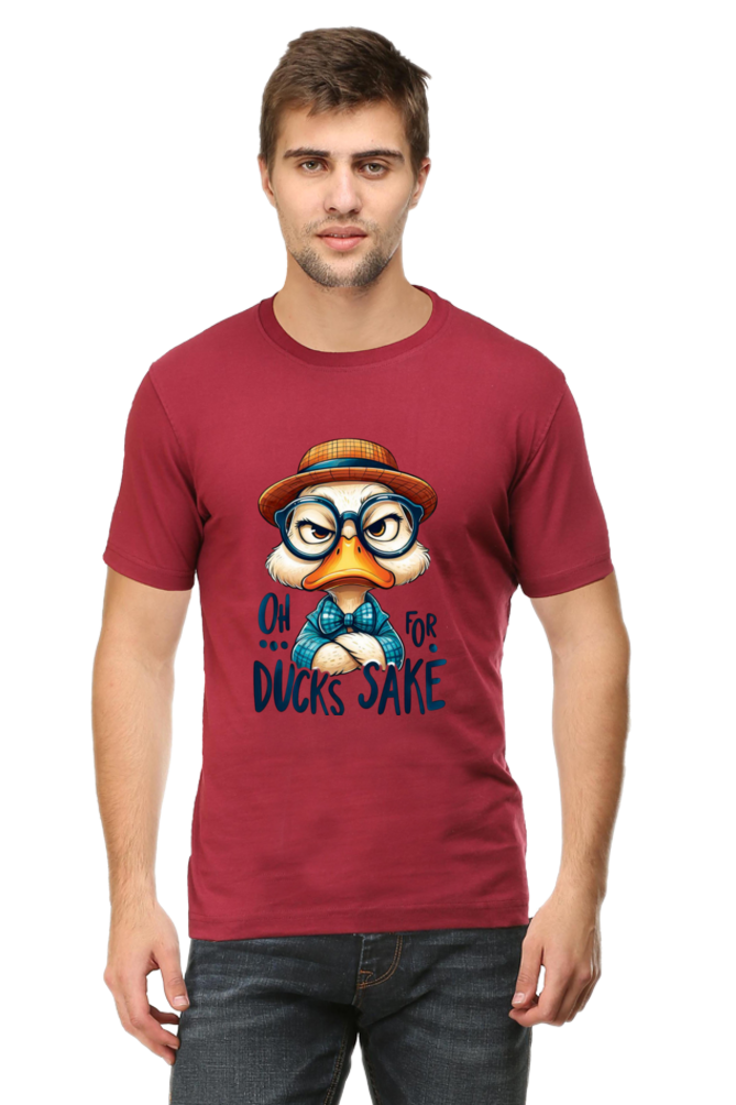 Feel the Vibe: Bluelanders Premium Cotton Unisex Half-Sleeve T-Shirt.
