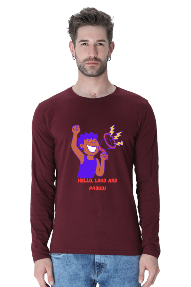 Wrap Yourself in Joy: Bluelander's Cotton Full Sleeve Tees Await Your Adventure!