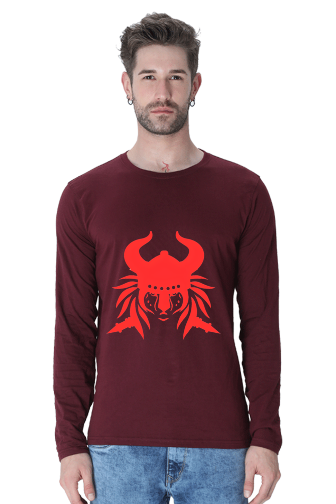 Inspire with Ease: Elevate Your Look in Bluelander's Cotton Full Sleeve T-Shirts!