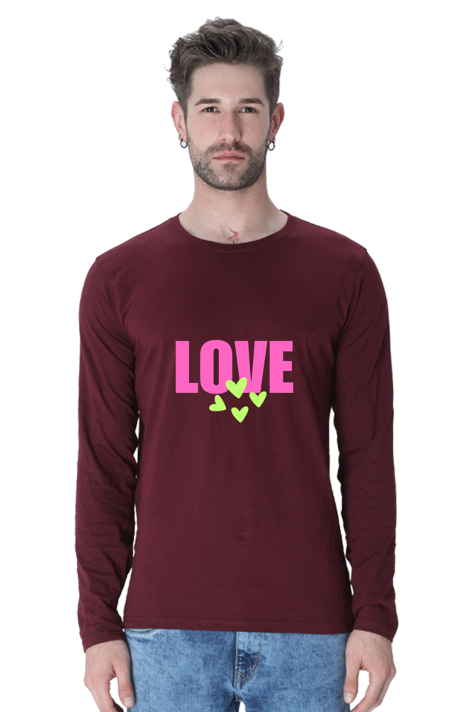 Bluelander Elegance: Full Sleeve T-Shirt, Made in India for Our Talented and Beautiful Indians. Spread Love and Positivity with Enhanced Style and Supreme Comfort.