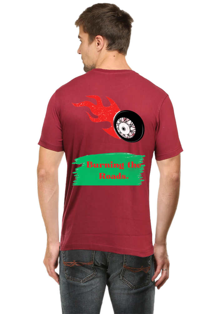 Step into Comfort and Style with Bluelander's Cotton Half Sleeve T-Shirt!