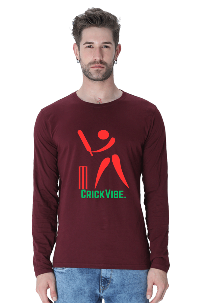 Bluelander's Cotton Full Sleeve T-Shirt - Dominate the Cricket Ground with Style and Comfort!