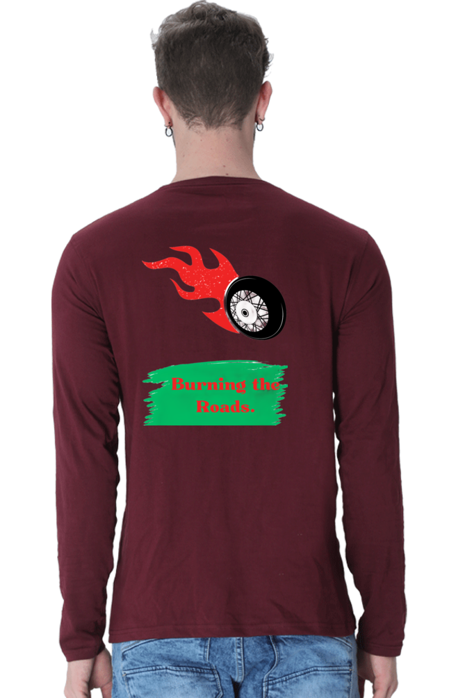 Make a Statement: Bluelander's Cotton Full Sleeve T-Shirts - Stand Out with Every Design!