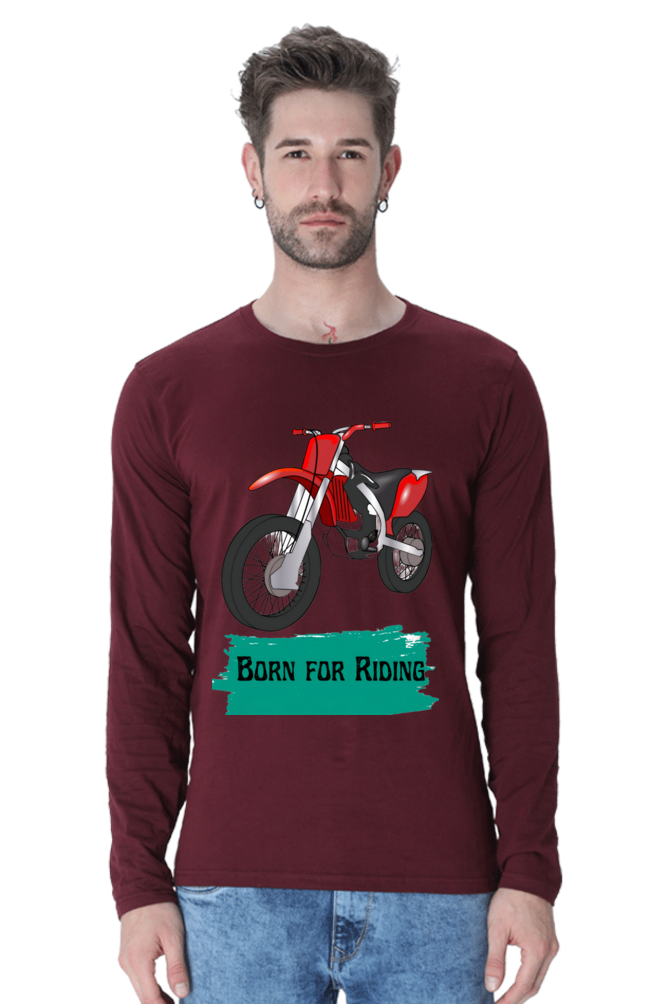 Ride in Style with Bluelander's Cotton Full Sleeve T-Shirts, Make a Statement!