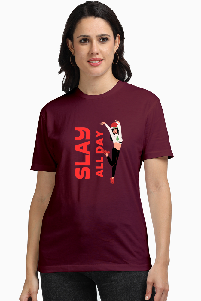 Experience Supreme Comfort with Bluelander Female Supima T-Shirt Unveiling Our Latest Design for the Ultimate Style and Comfort,Slay All Day with Power