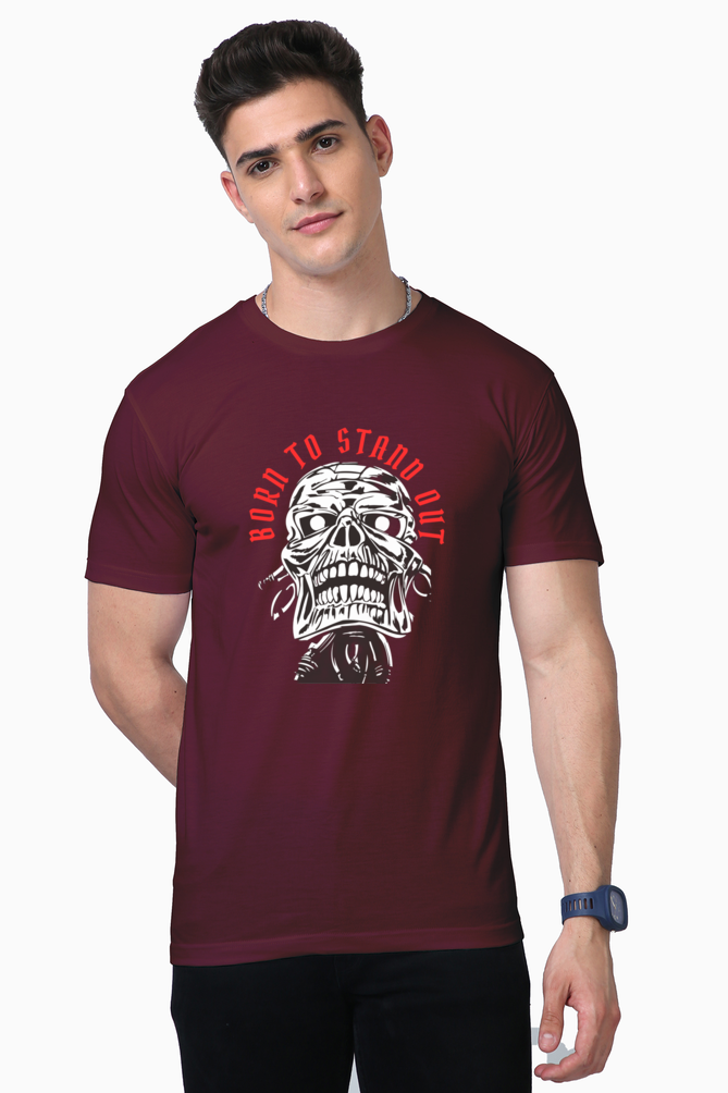 Supima Sophistication: Redefine Your Style with BlueLander's Half Sleeve T-Shirts – Born to Stand Out in Ultimate Comfort.