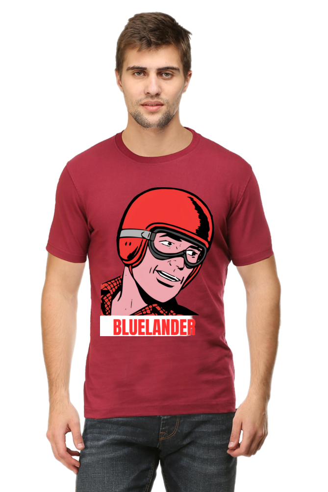 Elevate Your Style with Bluelander's Cotton Half Sleeve T-Shirt!