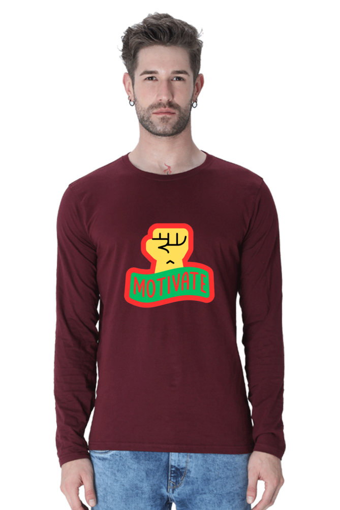 Fashion Forward and Fabulous: Step into Style with Bluelander's Full Sleeve Tee!
