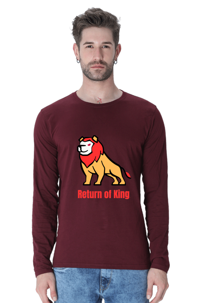 Bluelander's Cotton Full Sleeve T-Shirt - Ride the Wave of Fresh Fashion!