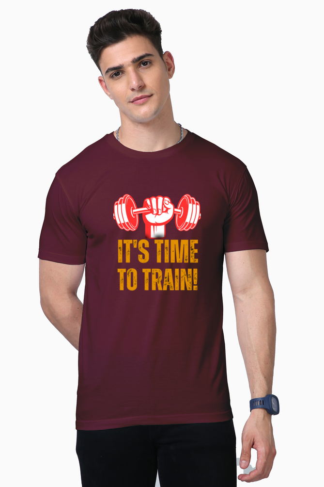 Bluelander Supima Cotton Half Sleeve T-Shirts: Supreme Comfort for a Stylish Workout – It's Time to Train Yourself!