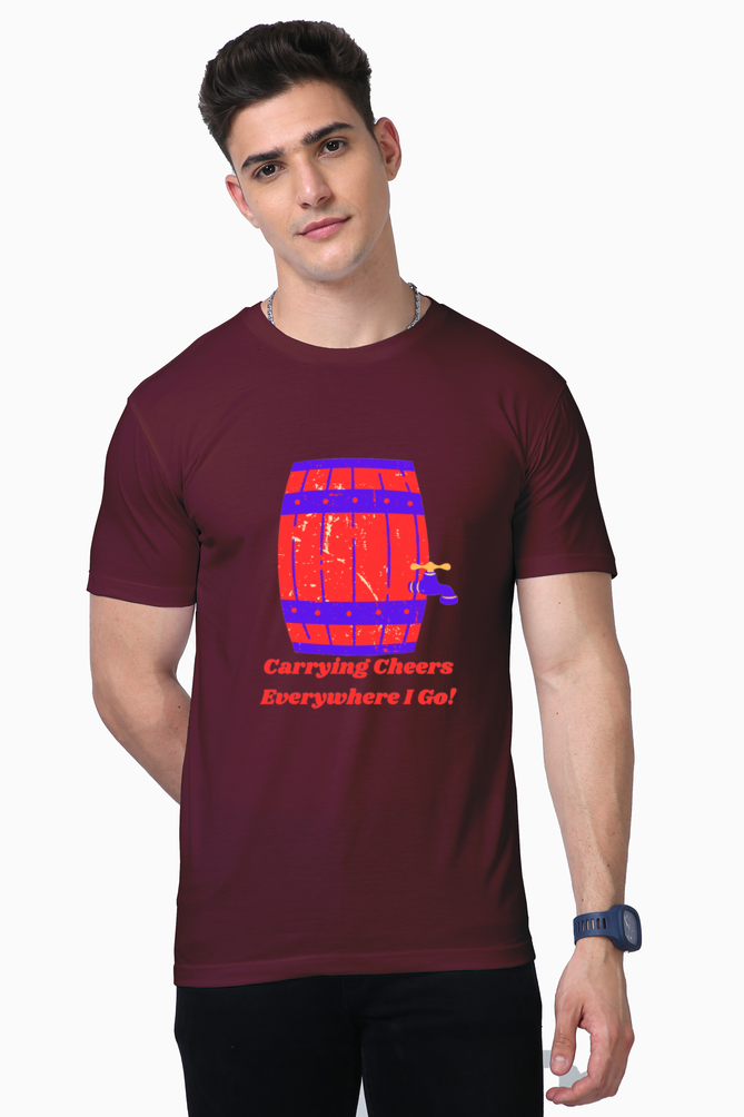 Elevate Your Every Move: Bluelander's Supima Half Sleeve Tees - Dance through Life in Style!