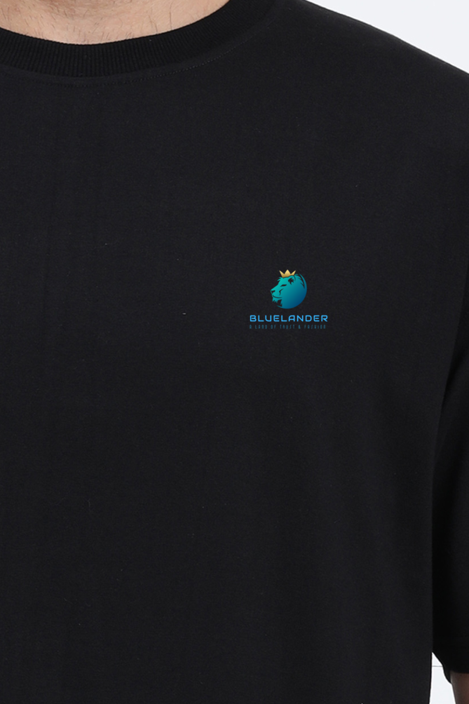 Glow Up Your Nights with Bluelander's Oversize Classic Cotton T Shirts: Futuristic Designs for Stylish Nights!