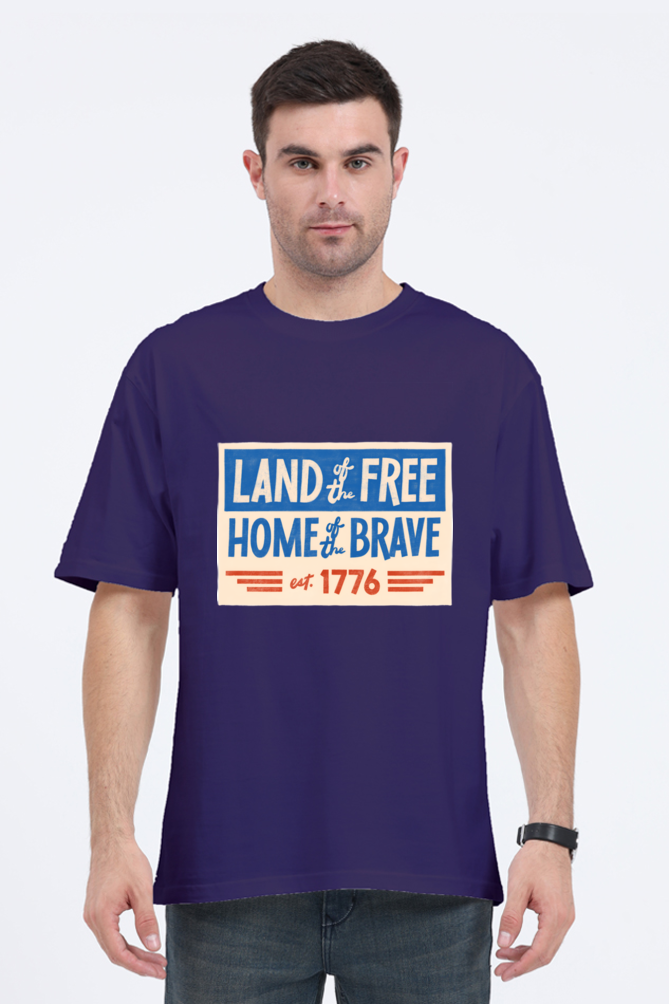Unmatched Comfort: Bluelander Oversize Classic Cotton T-Shirts, Elevate Your Casual Look!