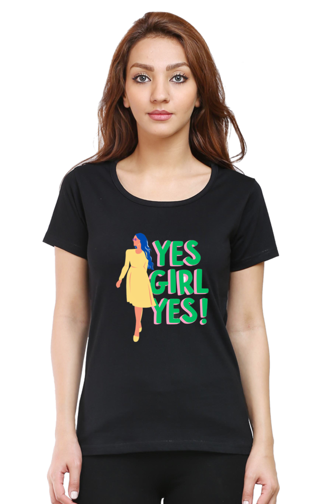 Empowering Every She: BlueLander's Girls and women's Cotton Half Sleeve T-Shirts - Enhanced Design and Supreme Comfort, Tailored for Our Sisters and Moms in India.