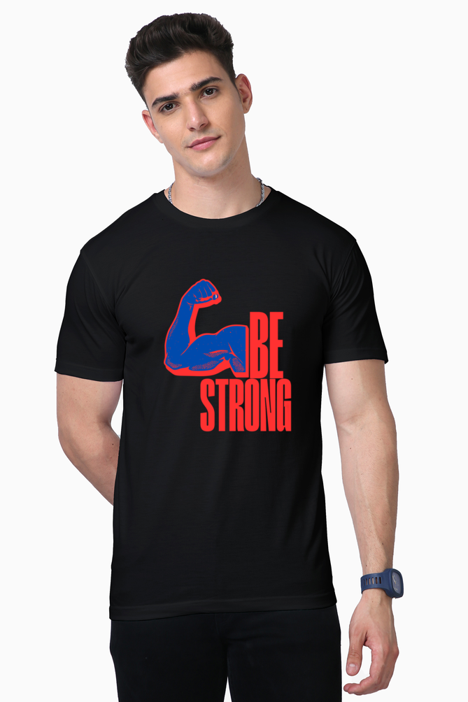 Strength in Style: Bluelander Supima Half Sleeve T-Shirts – Supreme Comfort, Enhanced Design – Embrace Your Power.