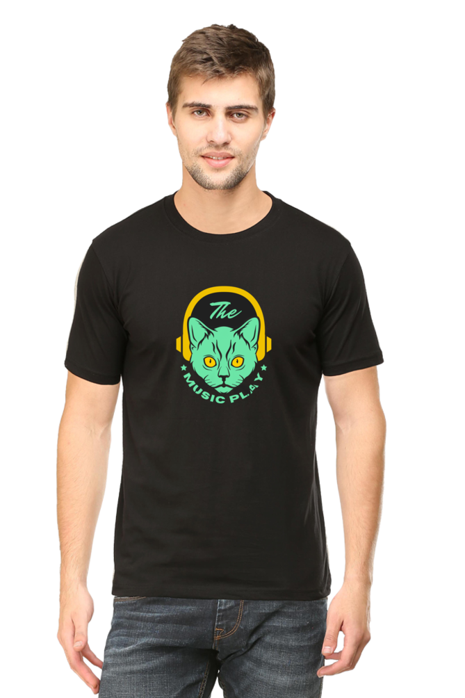 Bluelander Half Sleeve T-Shirts: Elevate Your Style with Quality Comfort and Play the Music of Your Life! #FashionWithPassion.