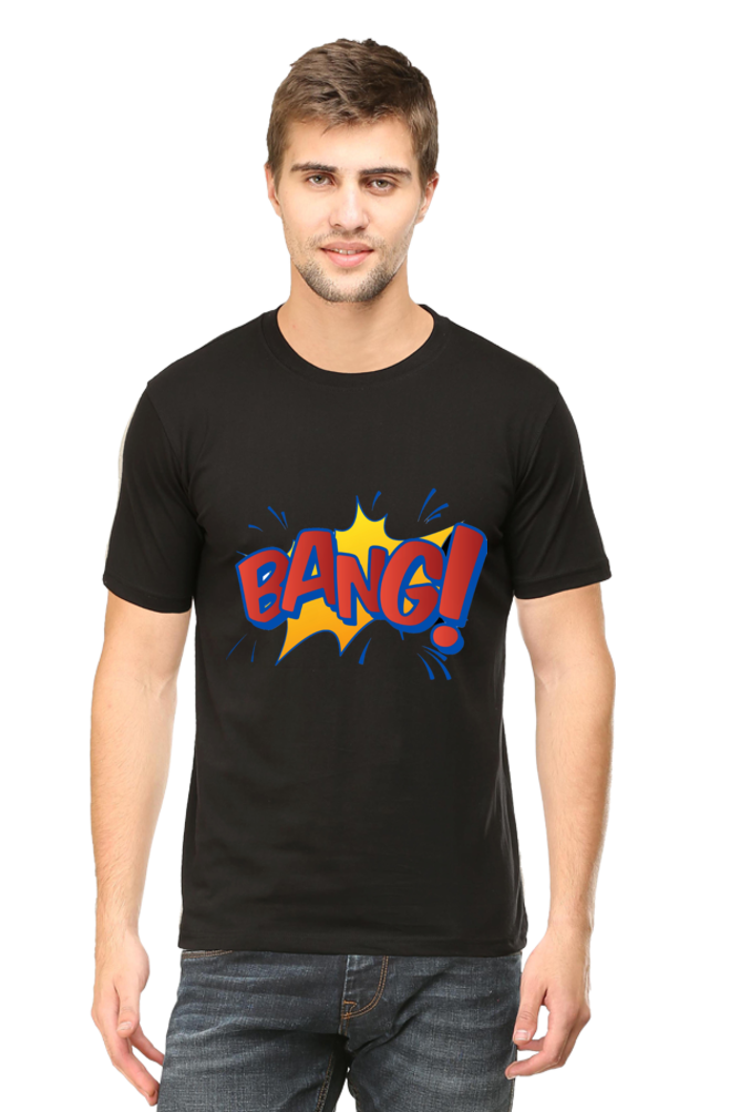 Stand Out with Bluelander's Cotton Half Sleeve T-Shirt!