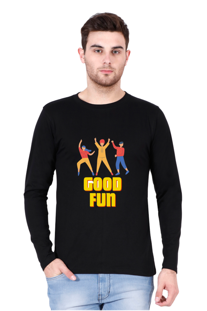 Bluelander's Full Sleeve Cotton T-Shirt: Embrace Comfort, Elevate Style!