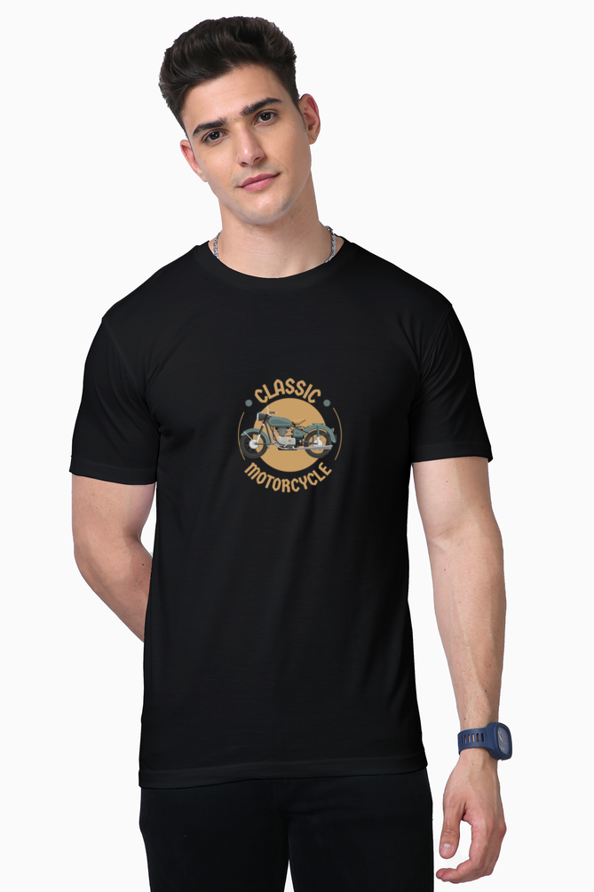 Ride Your Passion with Our Fashion Experience Supreme Comfort in Every Journey with Bluelander Supima Classic t shirt.
