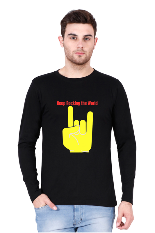 Bluelander's High-Quality Full Sleeve Cotton Tee – Rock Your Style with Confidence.