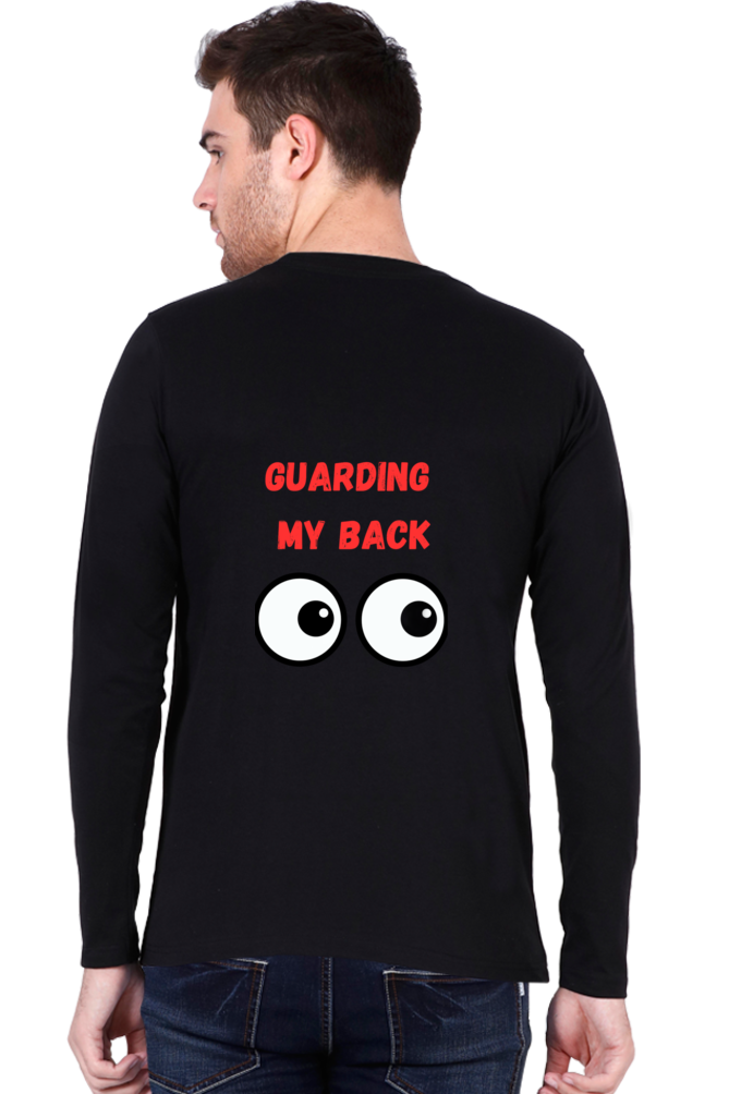 Back in Vogue: Bluelander's Full Sleeve Tee with Latest Back Design – Elevate Your Style.