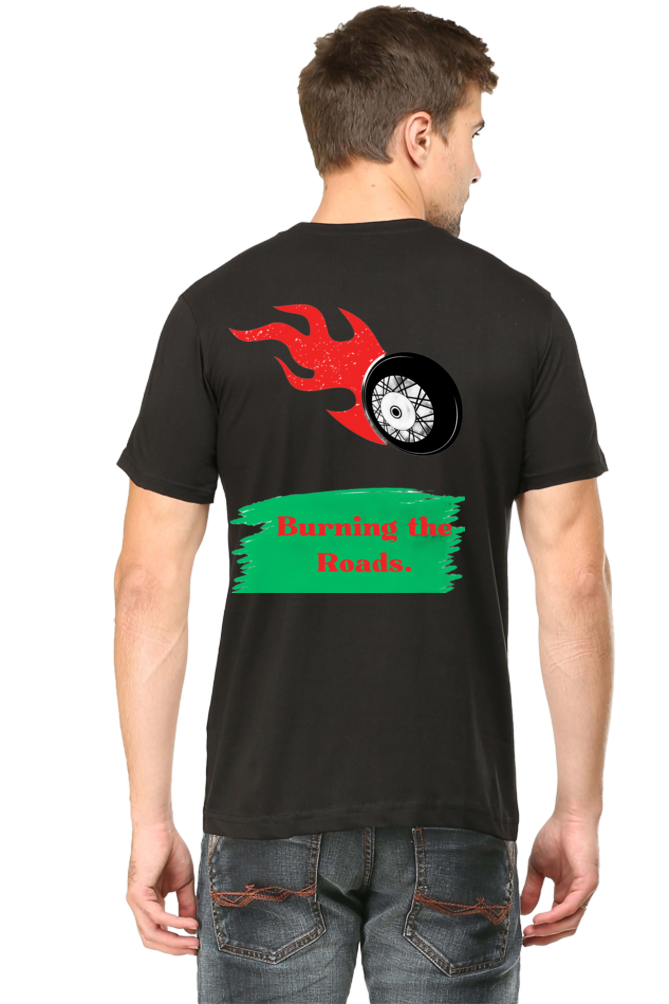 Step into Comfort and Style with Bluelander's Cotton Half Sleeve T-Shirt!